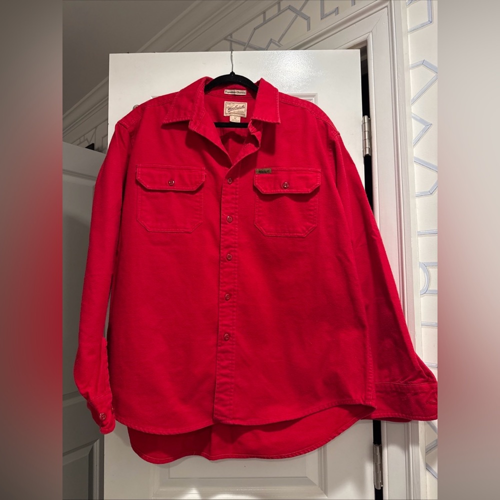 Vintage Woolrich Expedition Chamois Shirt